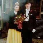 König Kurt Scheper mit Frau Anni, 1976