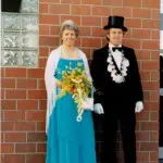 König Alwin Böckmann mit Frau Ursula, 1983