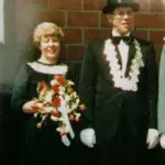 König Friedrich Meyer mit Frau Maria, 1986