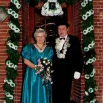 König Bernhard Meyer mit Frau Wilma, 1993