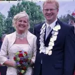 König Matthias Böckermann mit Frau Heike, 2009