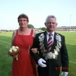 König Walter Gravemeyer mit Frau Karin, 2014