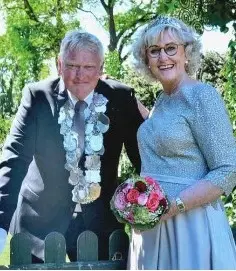König Reinhold Grambke mit Frau Dorothea, 2017